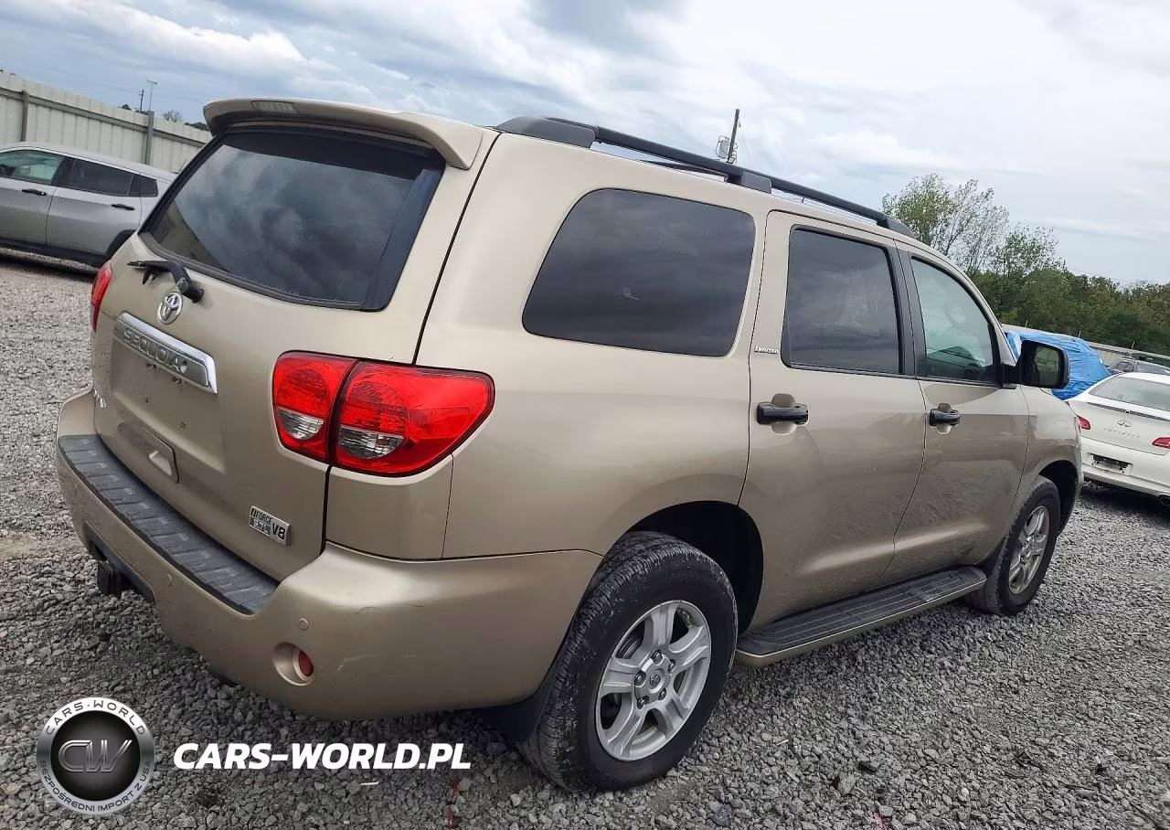 2008 Toyota Sequoia Limited VIN:5TDBY68A78S014567 - 3