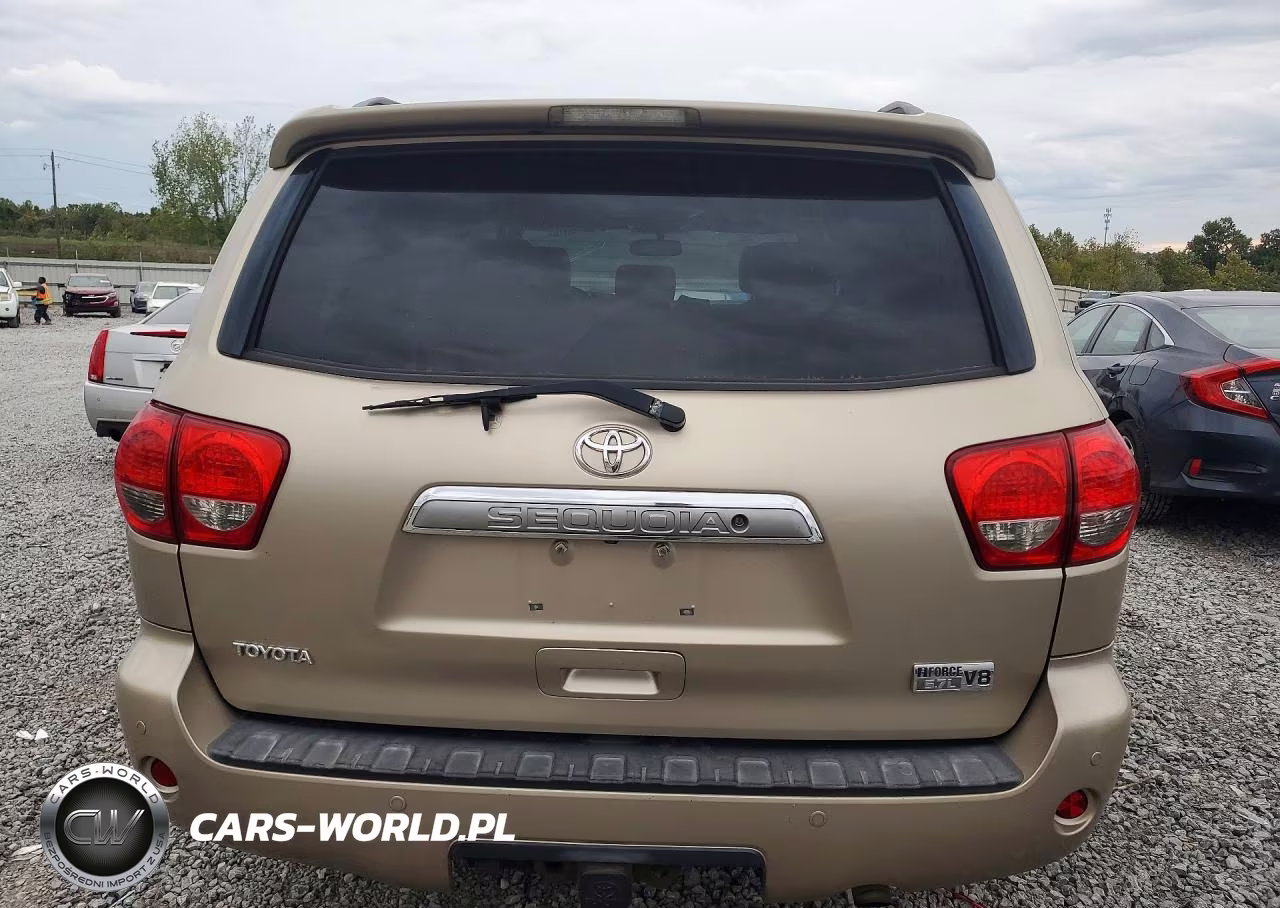 2008 Toyota Sequoia Limited VIN:5TDBY68A78S014567 - 6