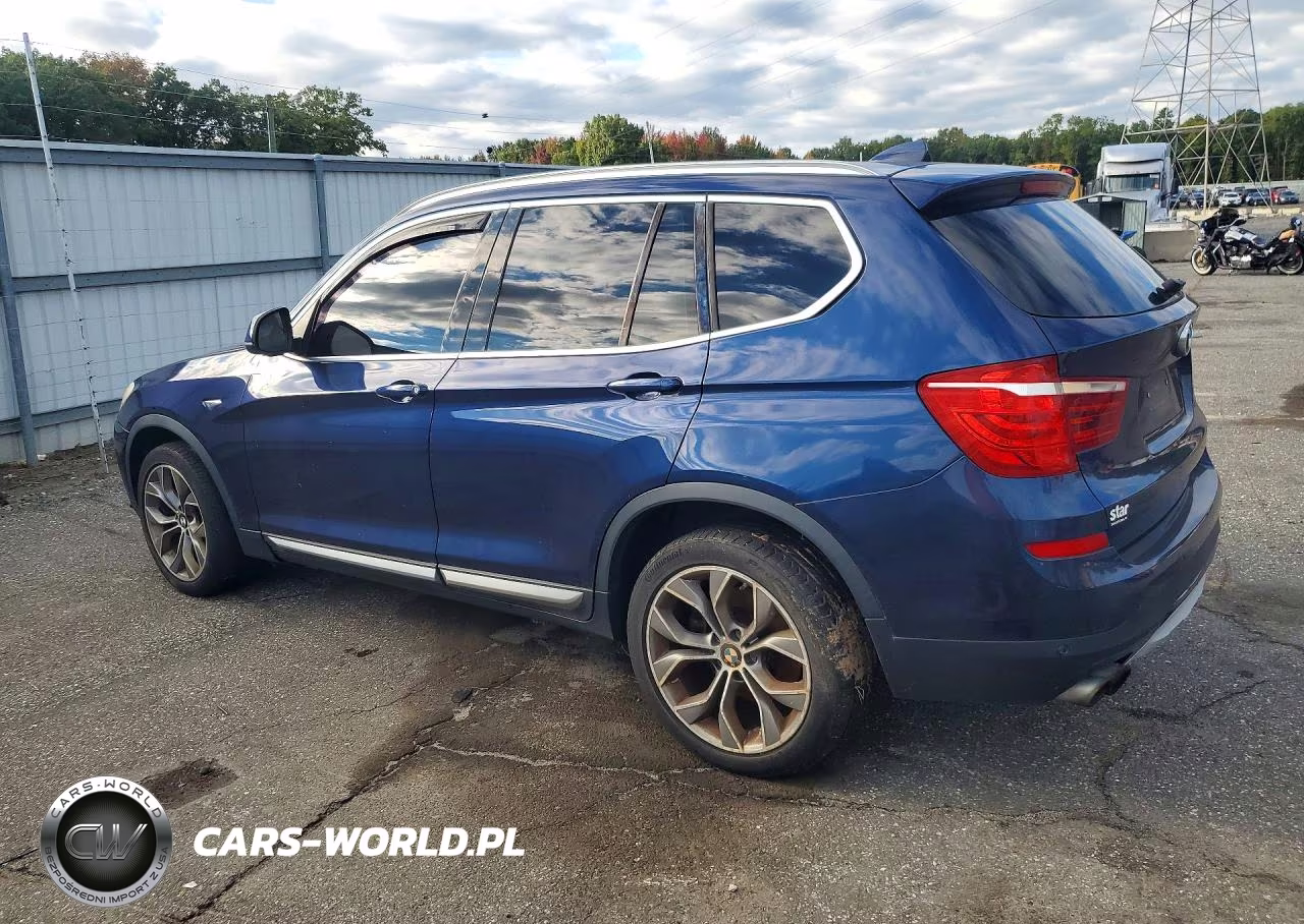 2015 BMW X3 xDrive28I VIN:5UXWX9C52F0D49074 - 2