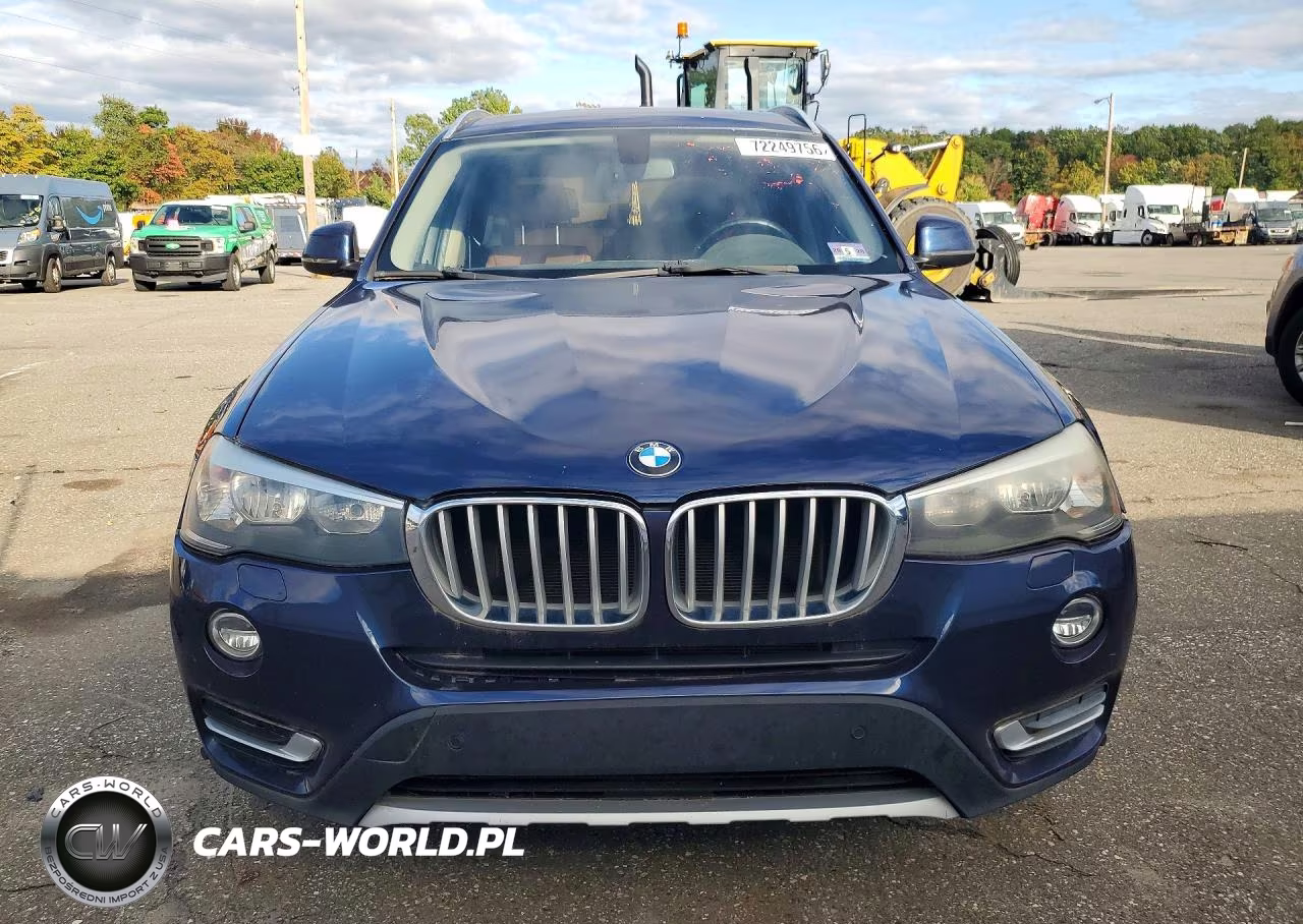2015 BMW X3 xDrive28I VIN:5UXWX9C52F0D49074 - 5