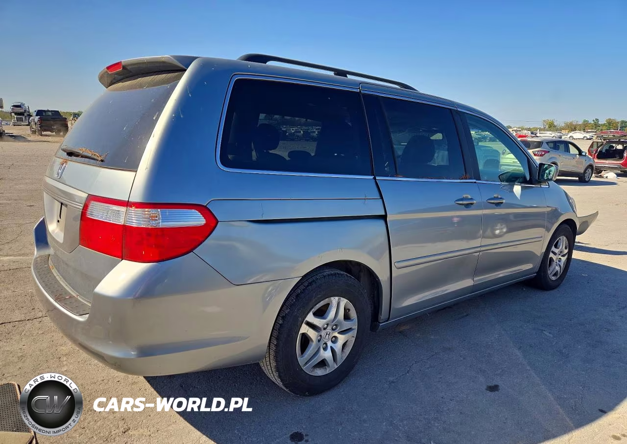 2007 Honda Odyssey Exl VIN:5FNRL38777B086601 - 3