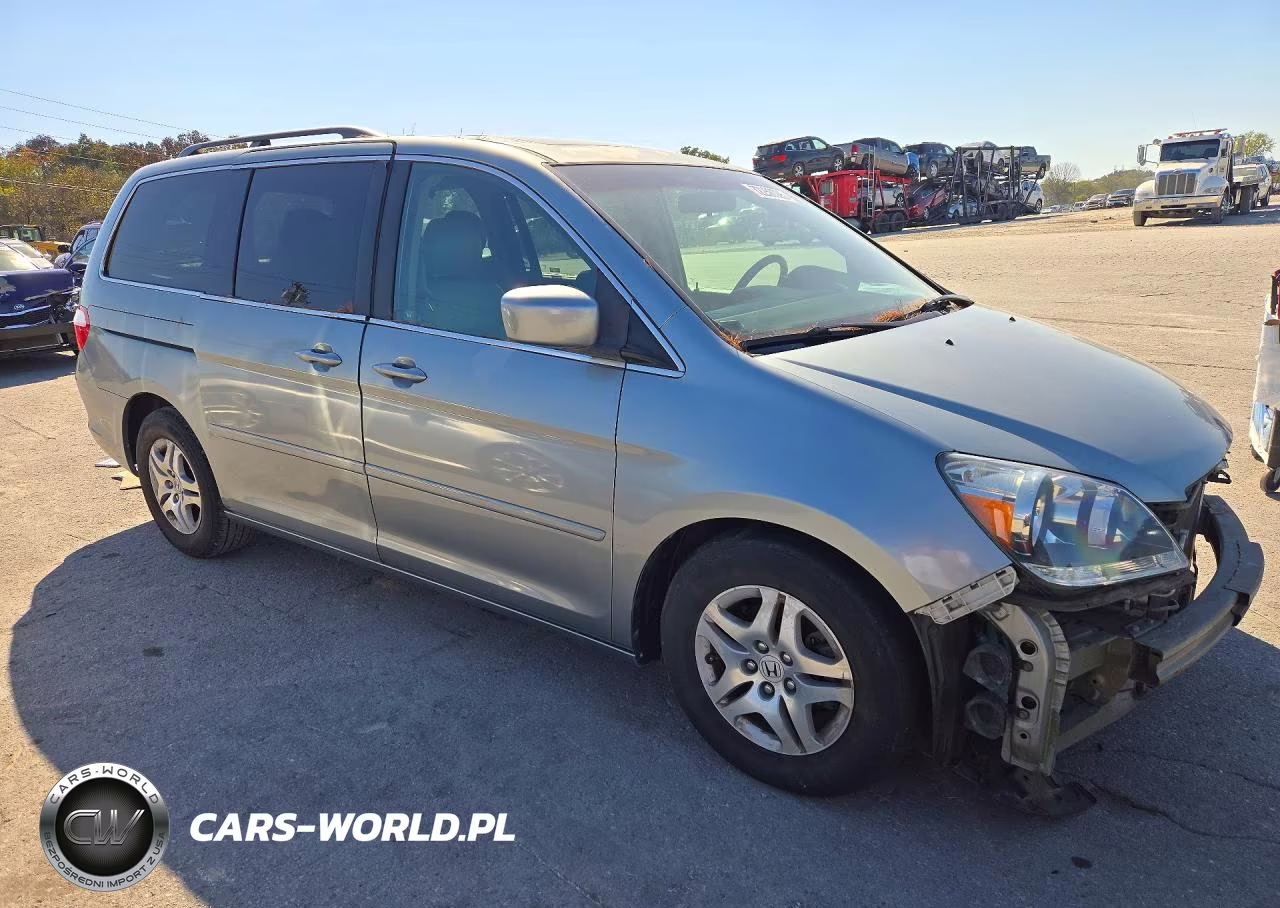 2007 Honda Odyssey Exl VIN:5FNRL38777B086601 - 4
