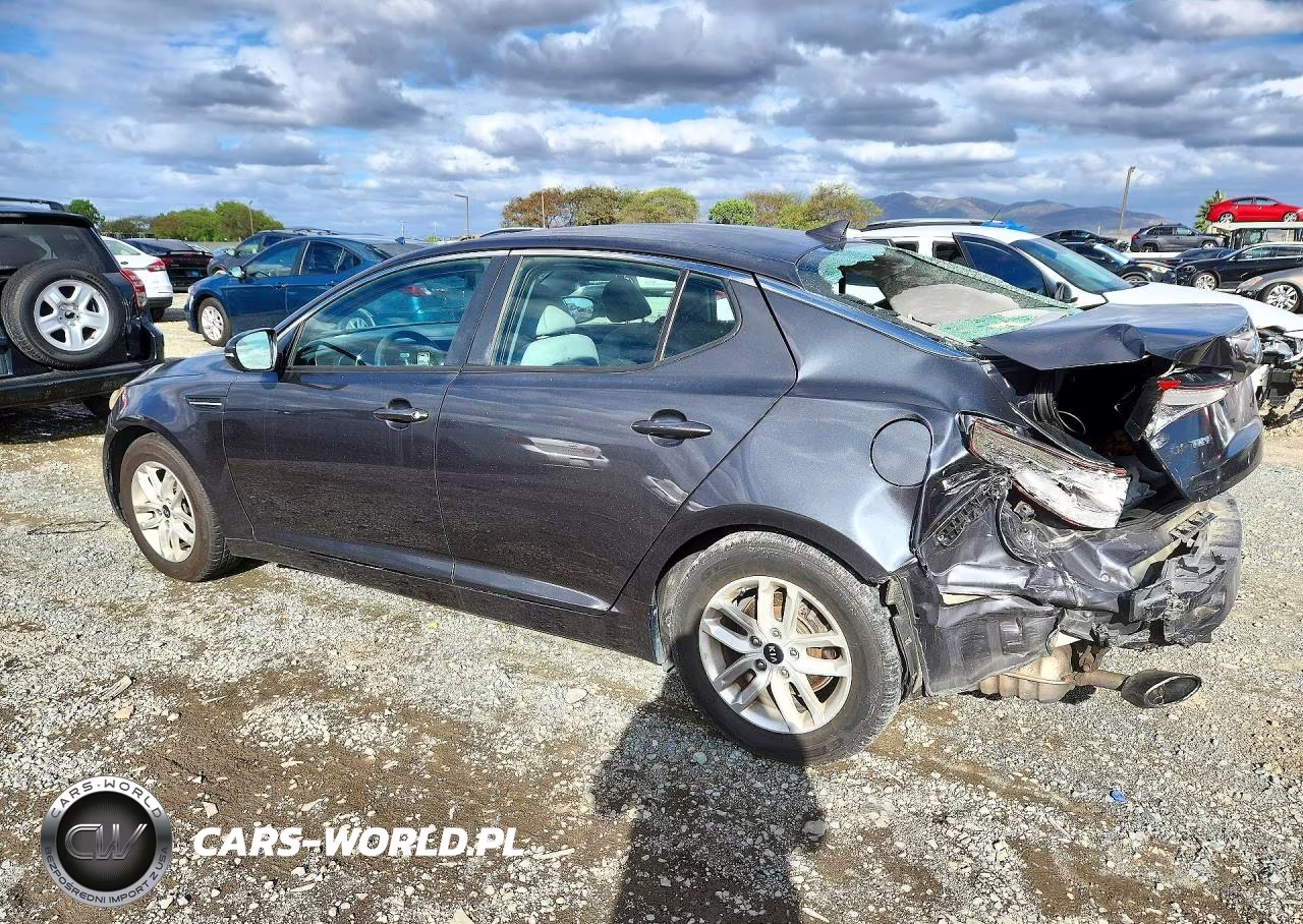 2011 Kia Optima Lx VIN:KNAGM4A72B5124666 - 2