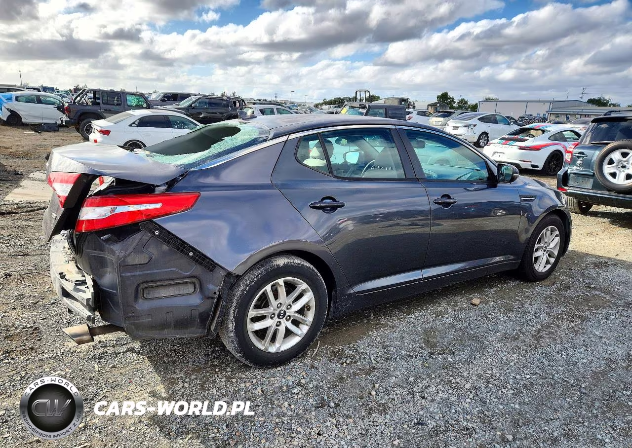 2011 Kia Optima Lx VIN:KNAGM4A72B5124666 - 3