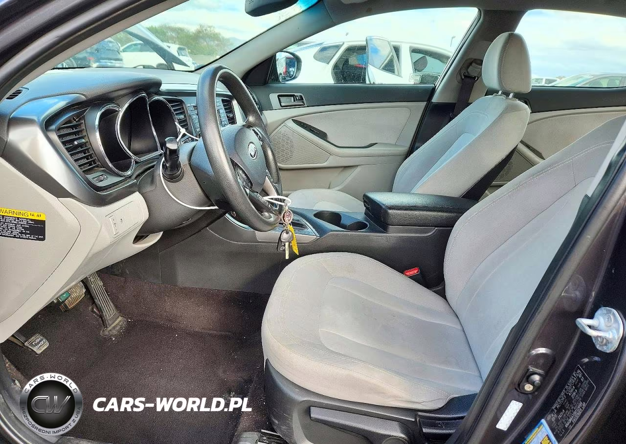 2011 Kia Optima Lx VIN:KNAGM4A72B5124666 - 7