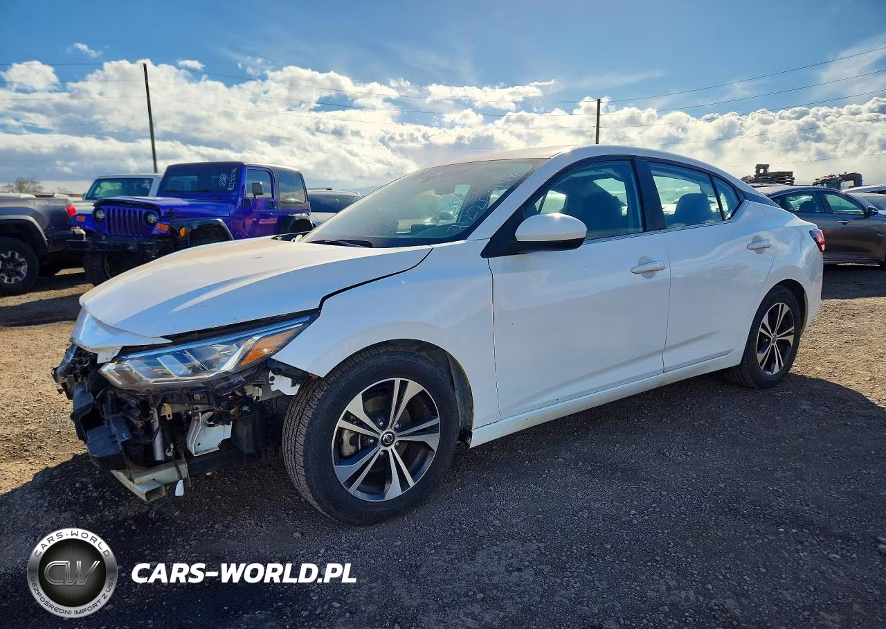 2021 Nissan Sentra Sv VIN:3N1AB8CV4MY310302 - 1