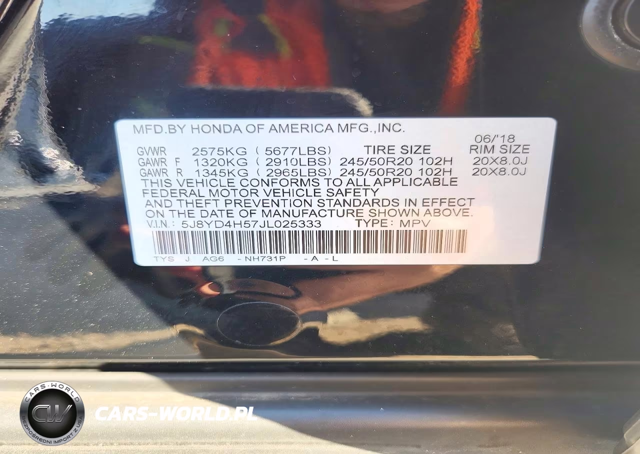 2018 Acura Mdx Technology VIN:5J8YD4H57JL025333 - 12