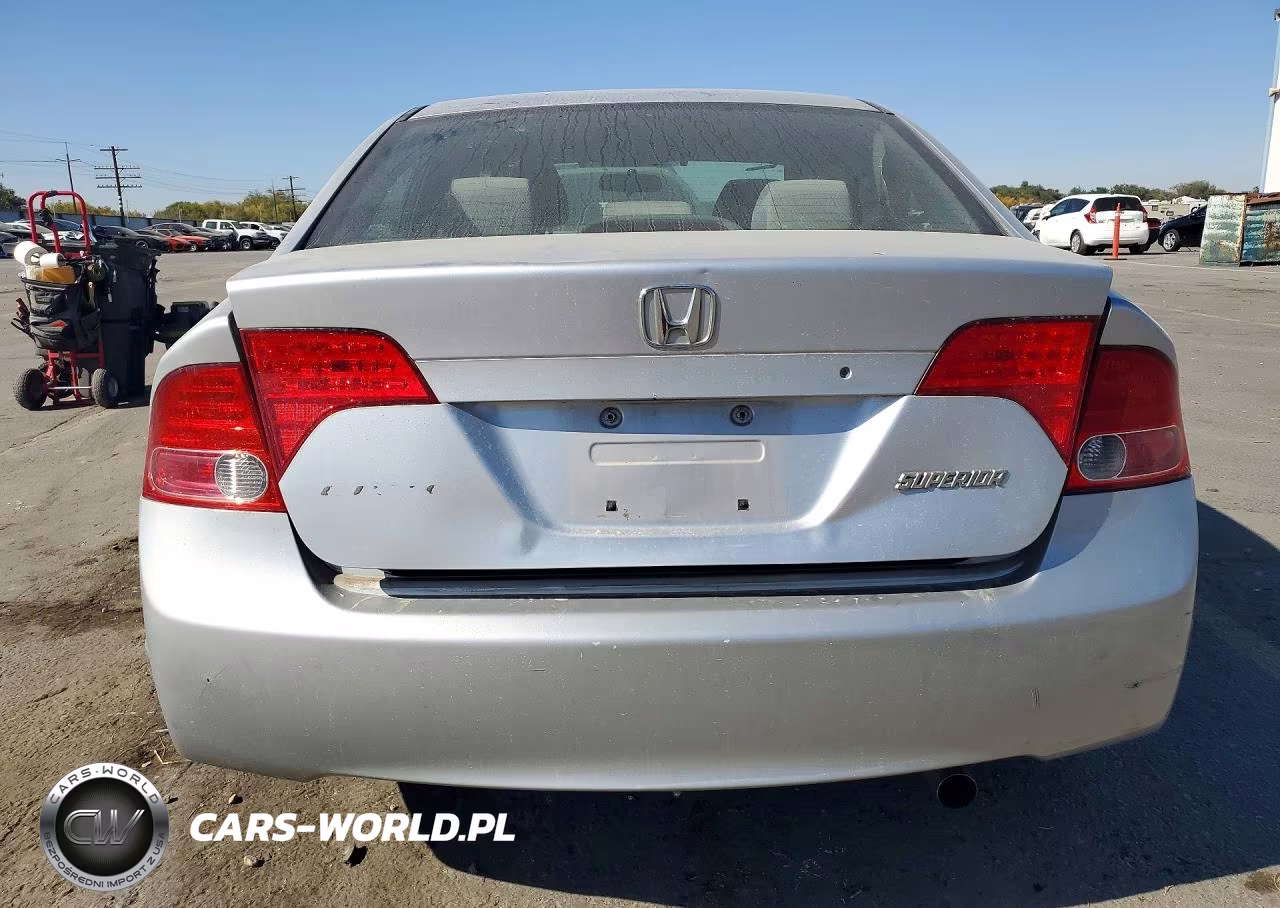 2007 Honda Civic Ex VIN:1HGFA16847L098678 - 6