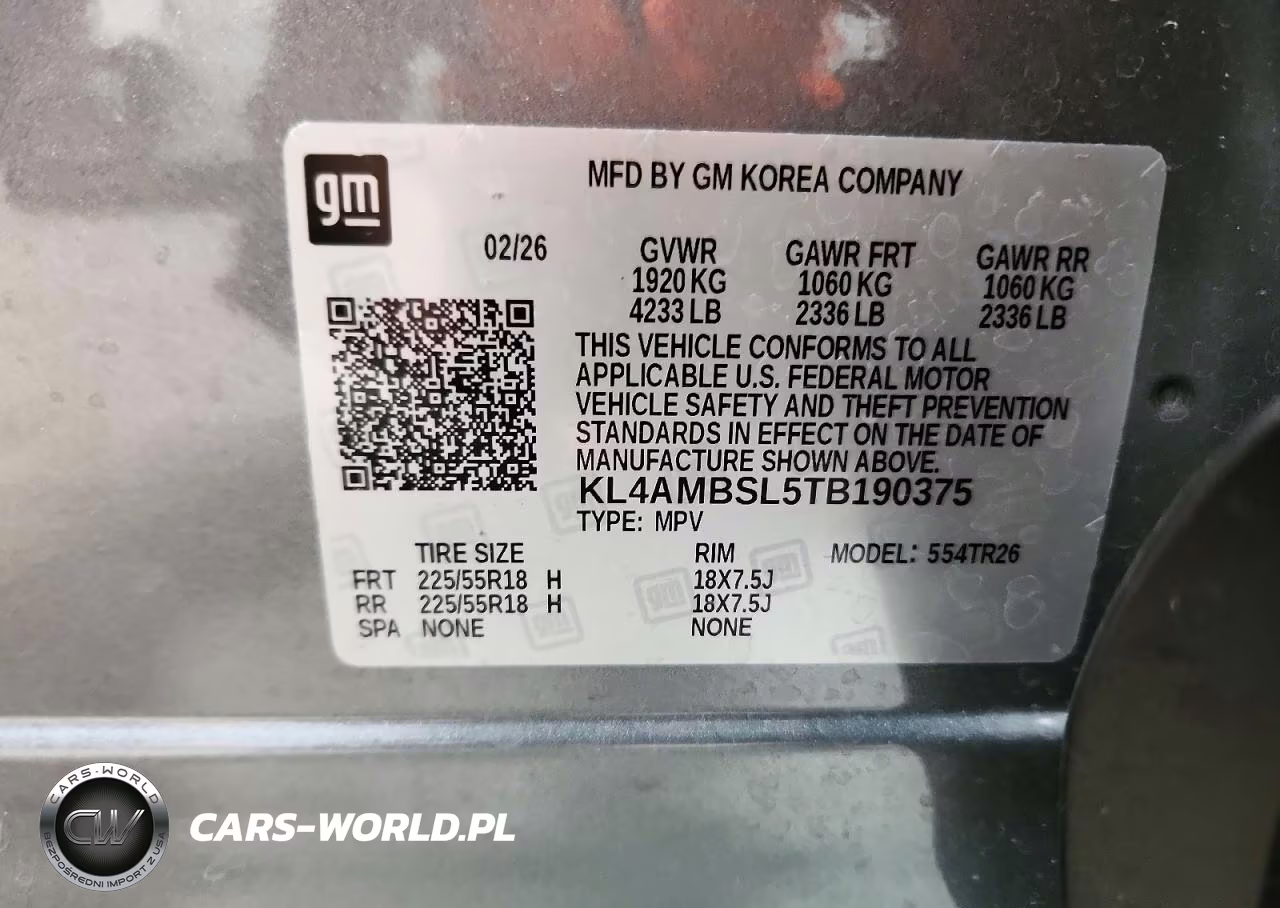 2026 Buick Encore Gx Preferred VIN:KL4AMBSL5TB190375 - 13