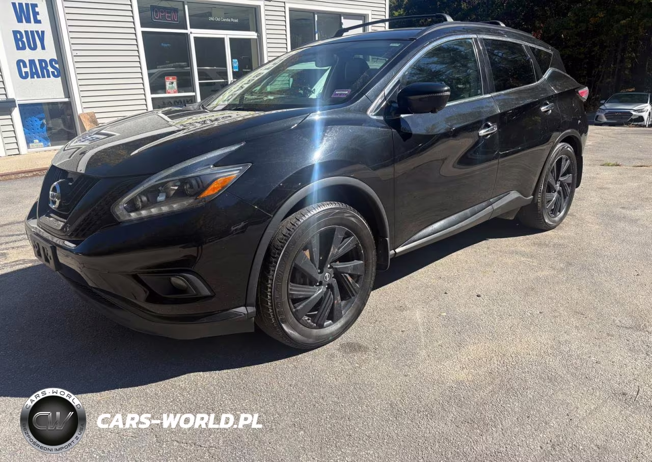 2018 Nissan Murano Sl VIN:5N1AZ2MH6JN120245 - 2