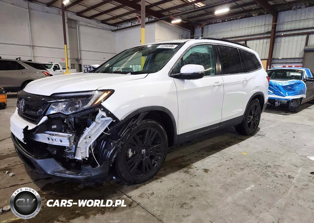 2021 Honda Pilot Se VIN:5FNYF5H25MB037234 - 1
