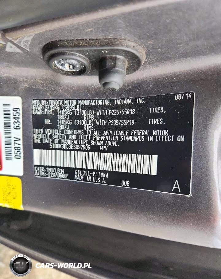 2014 Toyota Sienna Xle 7-Passenger VIN:5TDDK3DC3ES092906 - 13