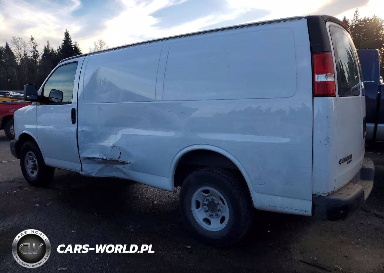 2013 Chevrolet Express G2500 Delivery Van VIN:1GCWGFCA2D1149278 - 2