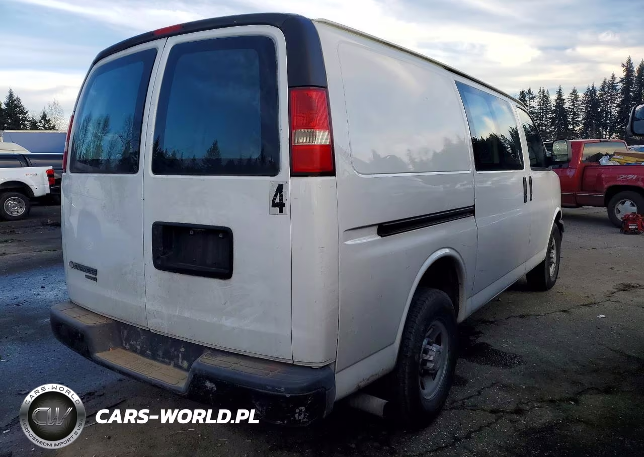 2013 Chevrolet Express G2500 Delivery Van VIN:1GCWGFCA2D1149278 - 3