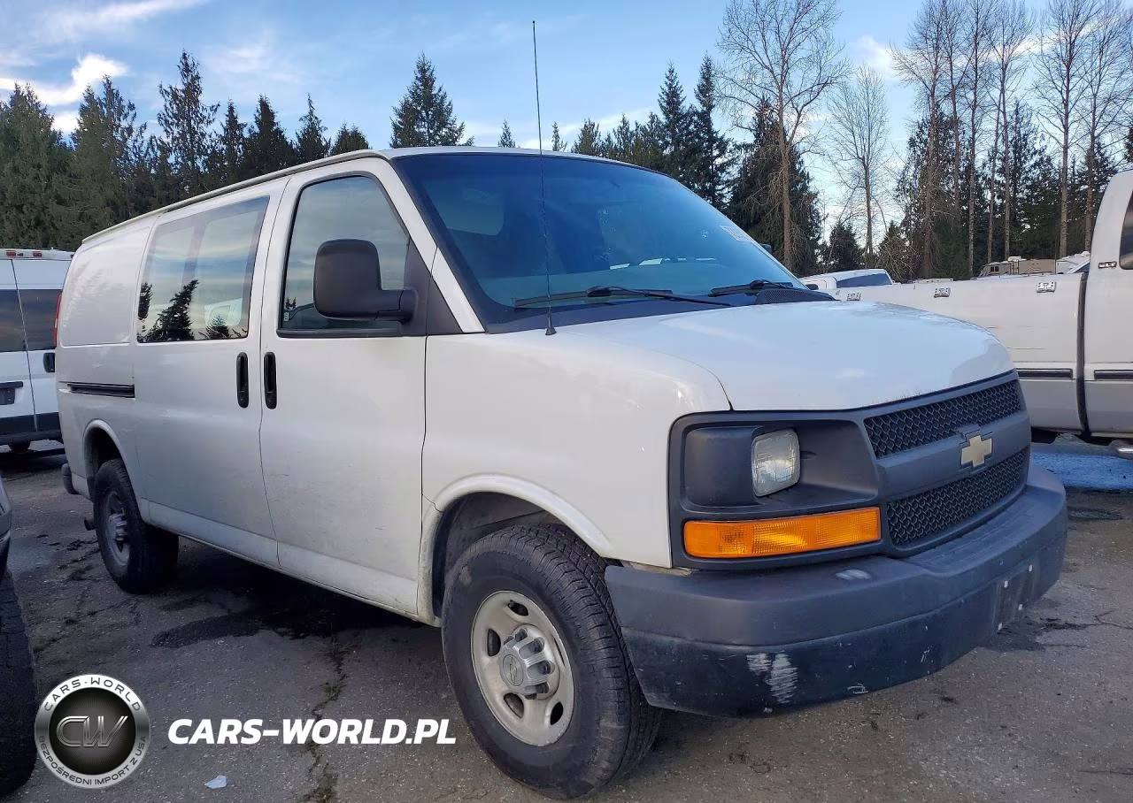 2013 Chevrolet Express G2500 Delivery Van VIN:1GCWGFCA2D1149278 - 4