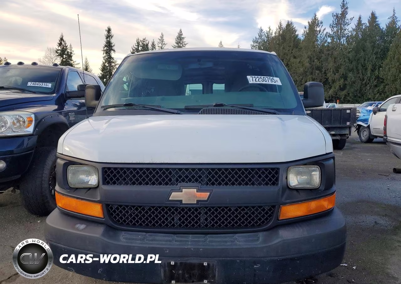 2013 Chevrolet Express G2500 Delivery Van VIN:1GCWGFCA2D1149278 - 5