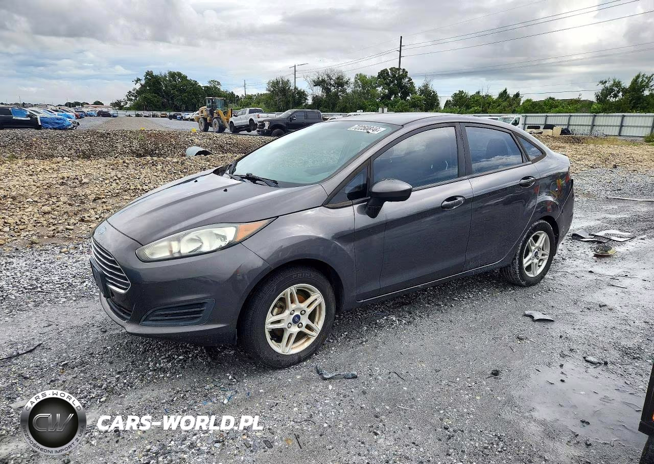 2017 Ford Fiesta Se VIN:3FADP4BJ2HM136848 - 1