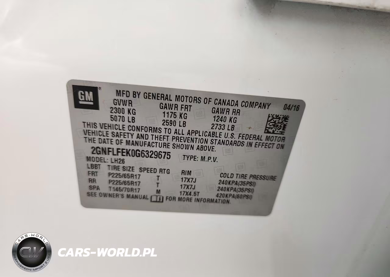 2016 Chevrolet Equinox Lt VIN:2GNFLFEK0G6329675 - 13