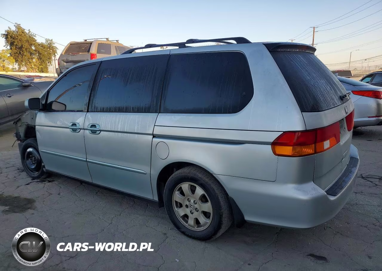 2002 Honda Odyssey Ex VIN:2HKRL18612H588672 - 2