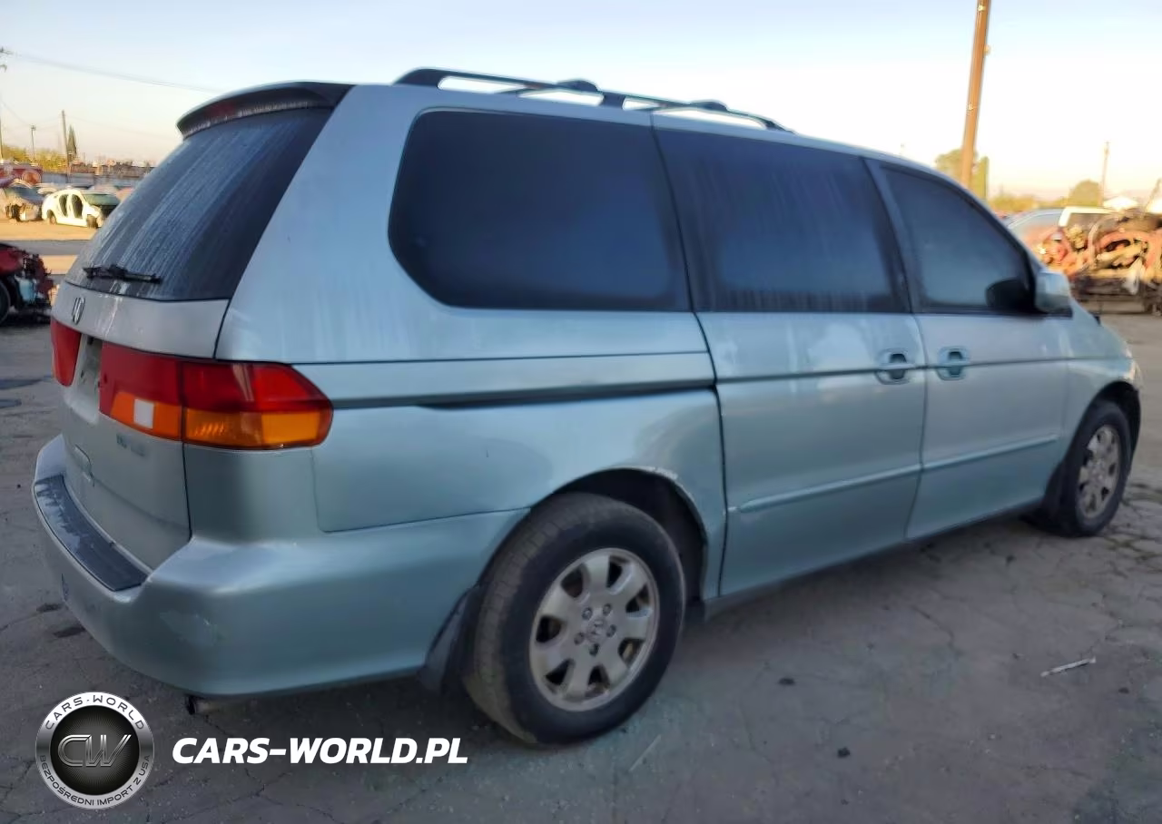 2002 Honda Odyssey Ex VIN:2HKRL18612H588672 - 3
