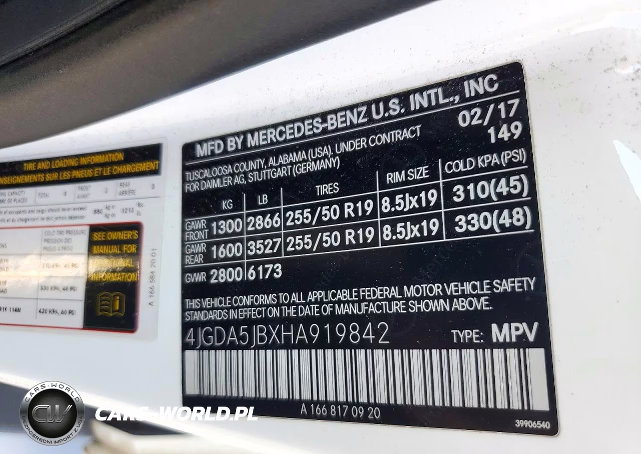 2017 Mercedes-Benz Gle 350 VIN:4JGDA5JBXHA919842 - 13