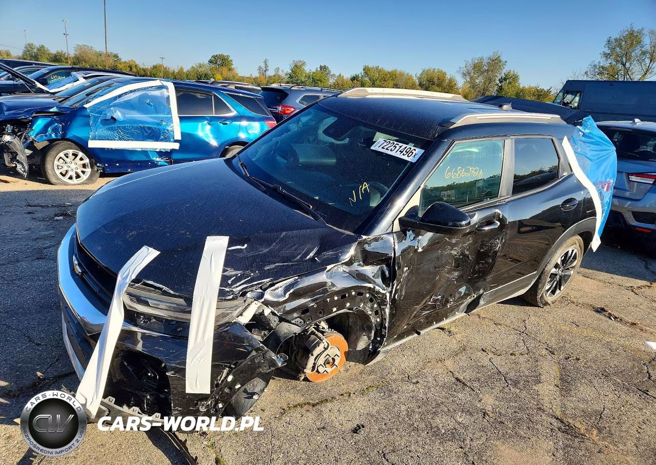 2022 Chevrolet Trailblazer Lt VIN:KL79MPSL1NB080459 - 1