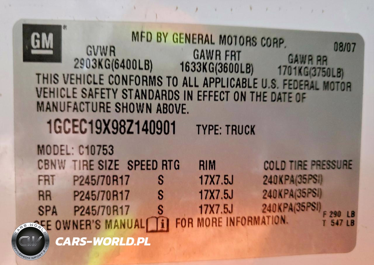 2008 Chevrolet Silverado C1500 VIN:1GCEC19X98Z140901 - 12