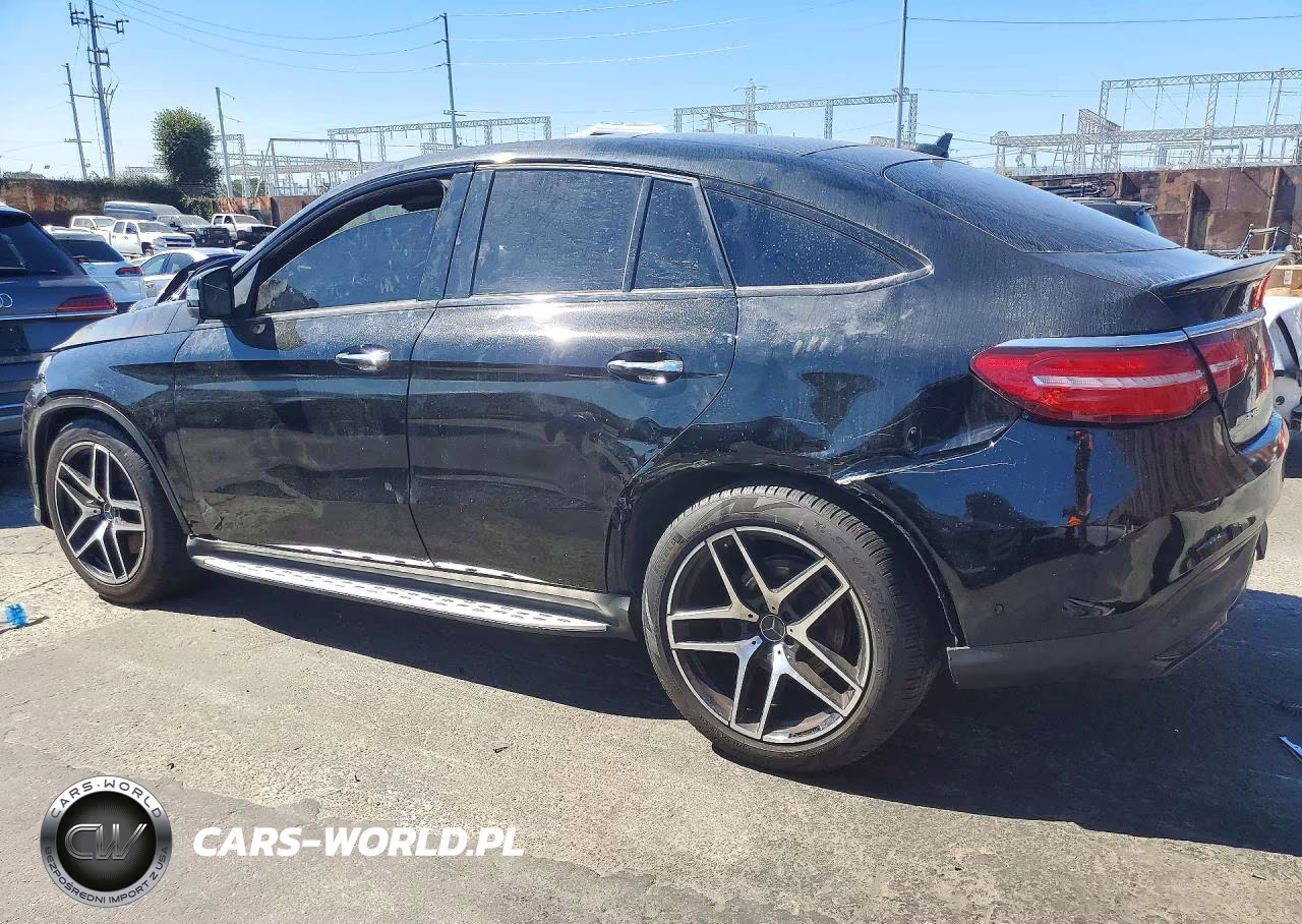 2019 Mercedes-Benz Gle Coupe 43 Amg VIN:4JGED6EB6KA142109 - 2