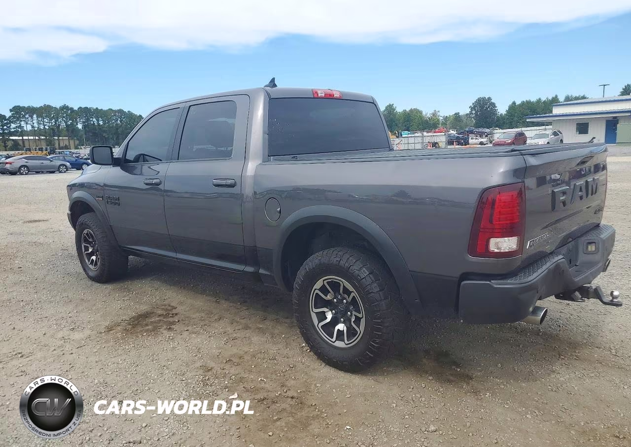 2017 Ram 1500 Rebel VIN:1C6RR7YT4HS702060 - 2
