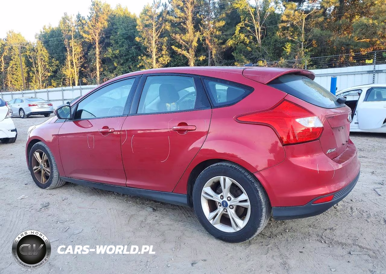 2012 Ford Focus Se VIN:1FAHP3K29CL104400 - 2
