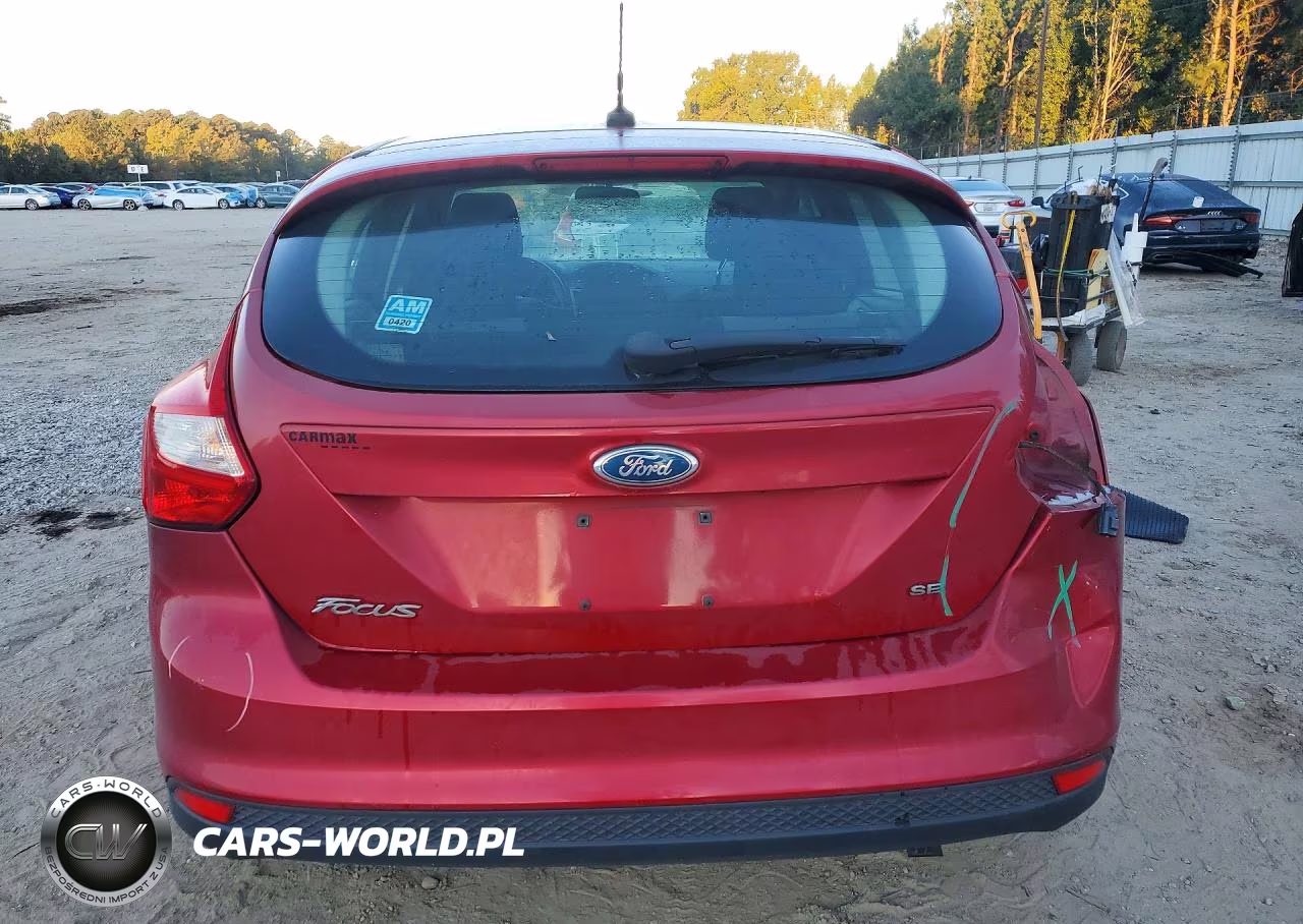 2012 Ford Focus Se VIN:1FAHP3K29CL104400 - 6