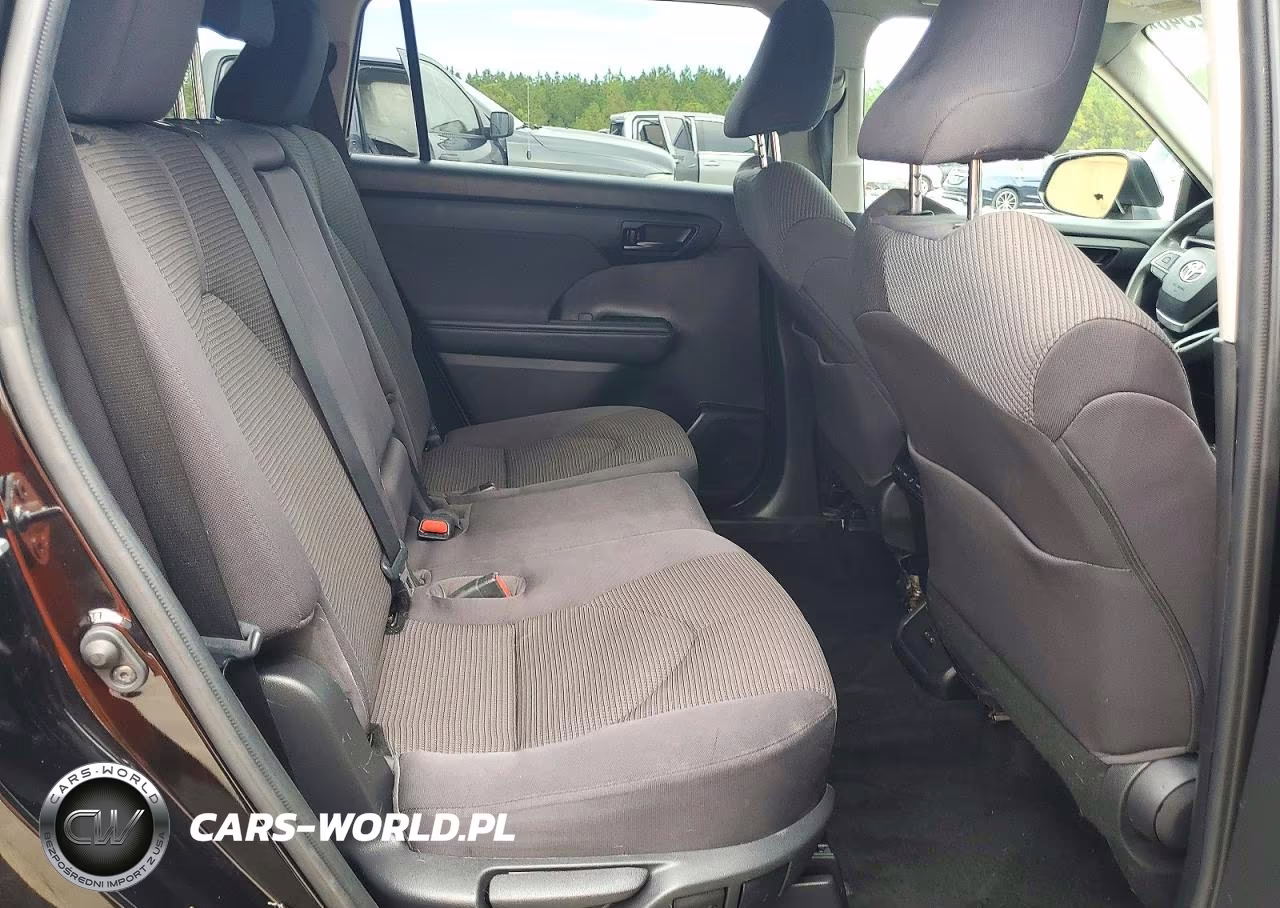 2022 Toyota Highlander L VIN:5TDCZRAH5NS096787 - 10