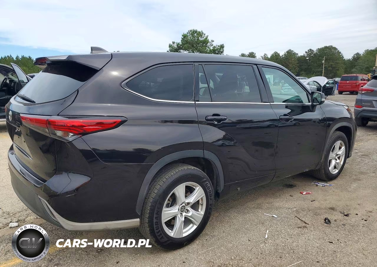 2022 Toyota Highlander L VIN:5TDCZRAH5NS096787 - 3