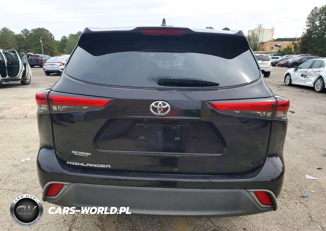 2022 Toyota Highlander L VIN:5TDCZRAH5NS096787 - 6
