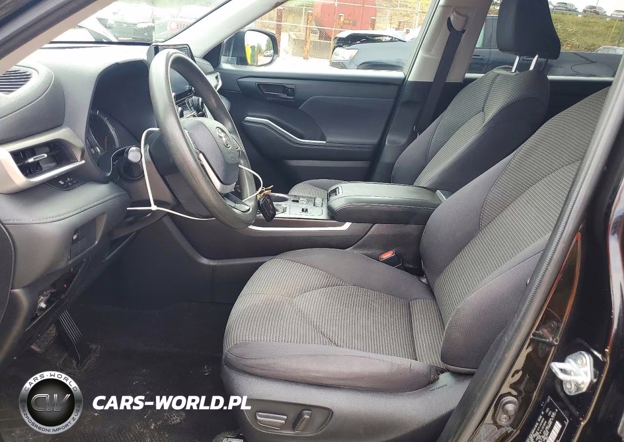 2022 Toyota Highlander L VIN:5TDCZRAH5NS096787 - 7