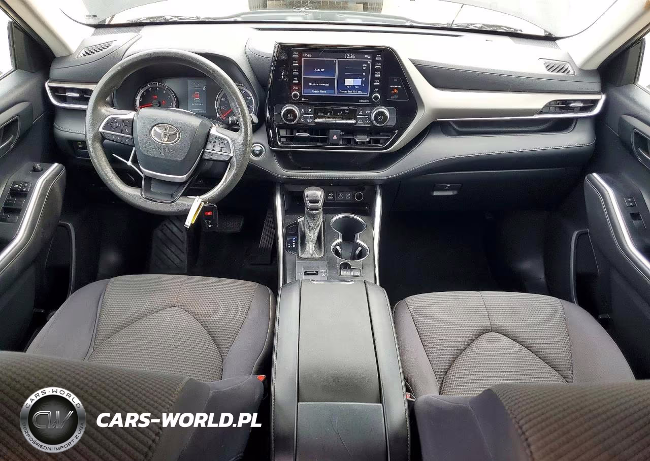 2022 Toyota Highlander L VIN:5TDCZRAH5NS096787 - 8