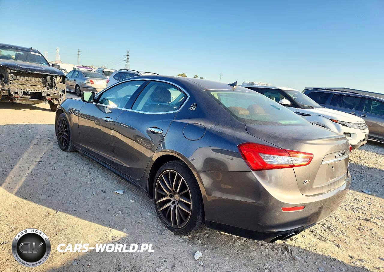 2015 Maserati Ghibli S VIN:ZAM57RTA1F1135108 - 2