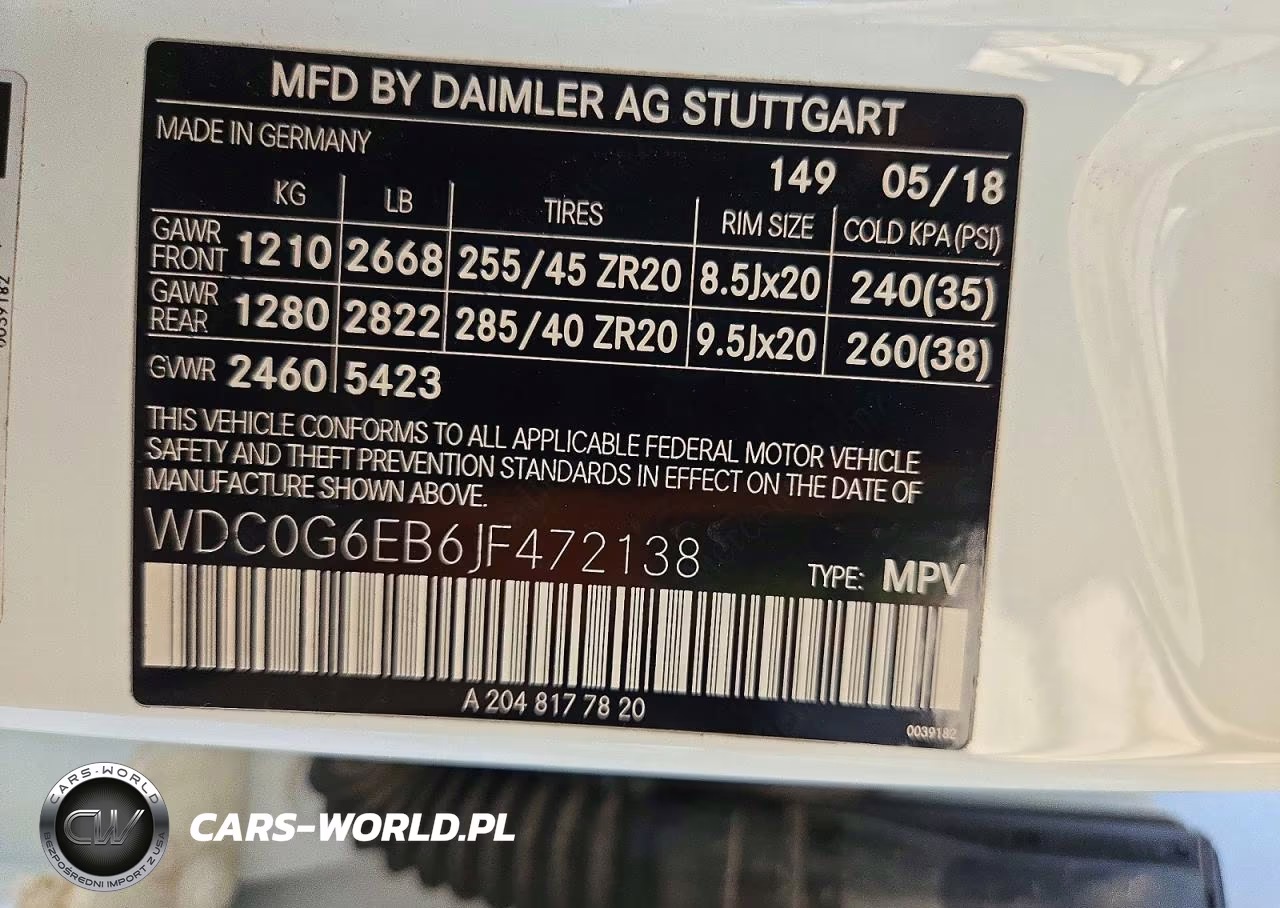 2018 Mercedes-Benz Glc 43 4Matic Amg VIN:WDC0G6EB6JF472138 - 13