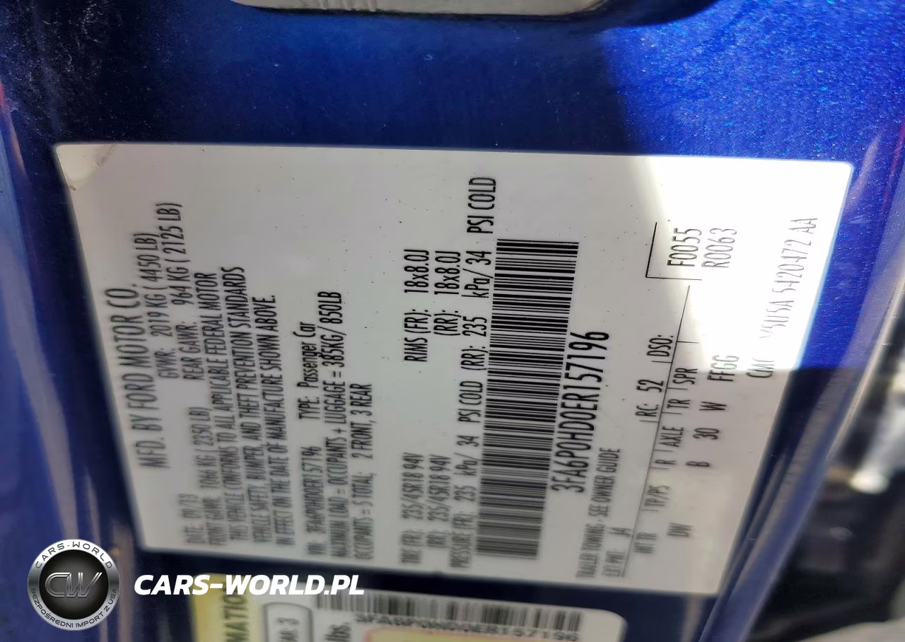 2014 Ford Fusion Se VIN:3FA6P0HD0ER157196 - 12
