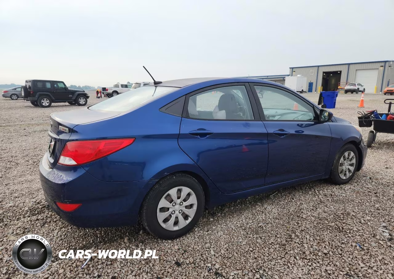 2016 Hyundai Accent Se VIN:KMHCT4AE0GU956566 - 3