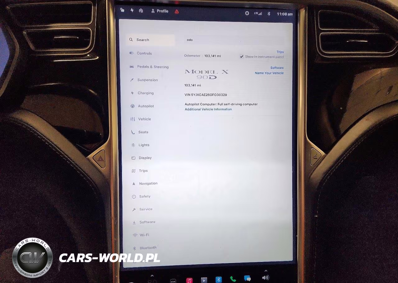 2016 Tesla Model X VIN:5YJXCAE26GF030329 - 9