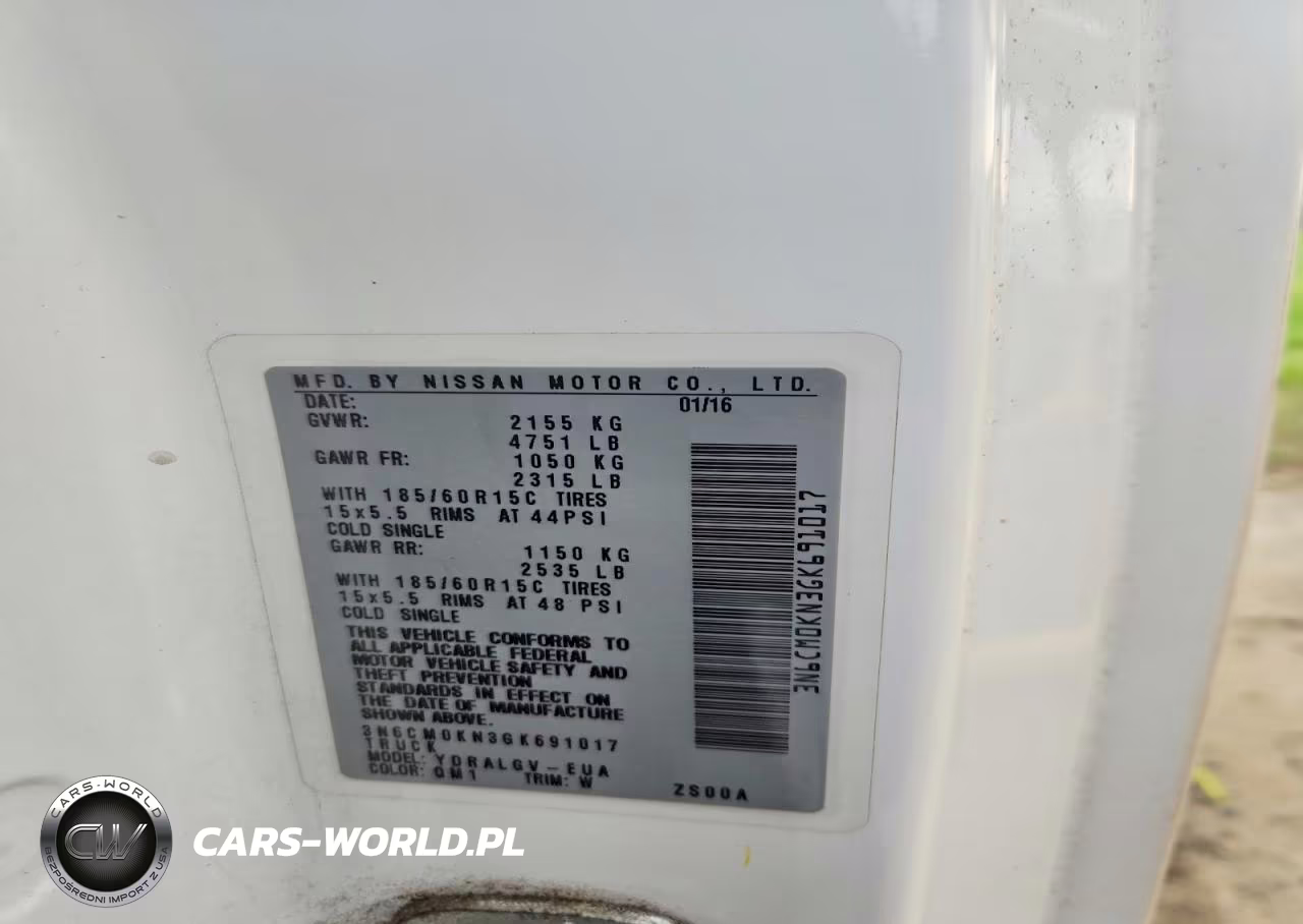 2016 Nissan Nv200 Sv VIN:3N6CM0KN3GK691017 - 13