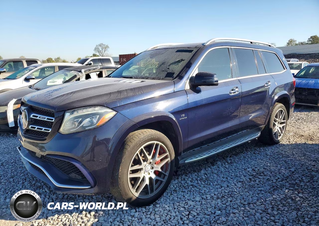 2017 Mercedes-Benz Gls 63 Amg 4Matic VIN:4JGDF7FE4HA773809 - 1