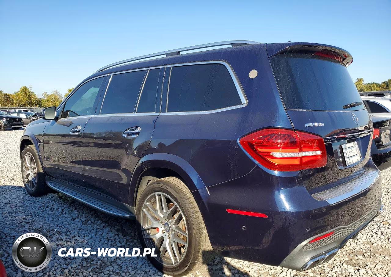 2017 Mercedes-Benz Gls 63 Amg 4Matic VIN:4JGDF7FE4HA773809 - 2