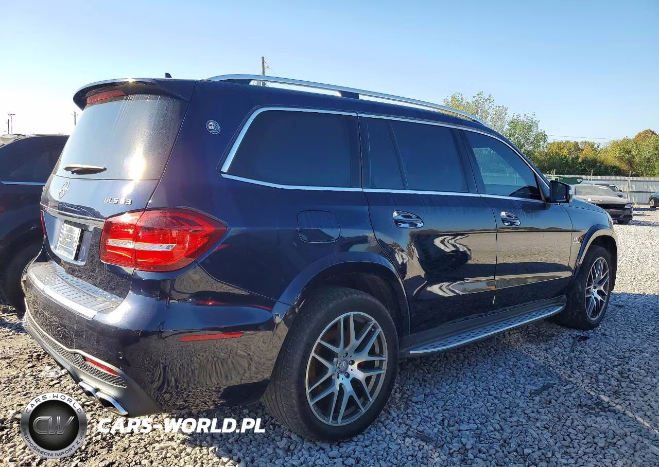 2017 Mercedes-Benz Gls 63 Amg 4Matic VIN:4JGDF7FE4HA773809 - 3