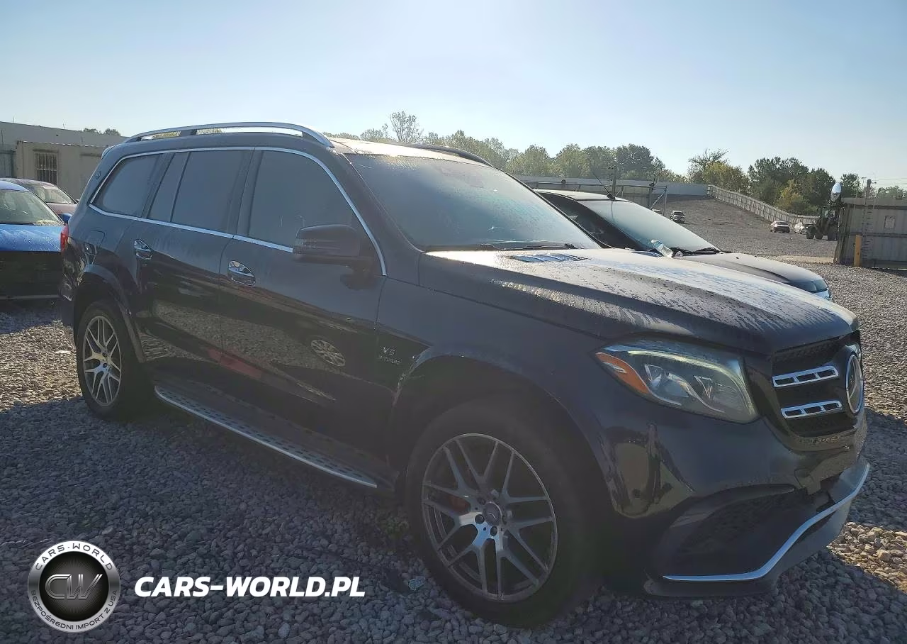 2017 Mercedes-Benz Gls 63 Amg 4Matic VIN:4JGDF7FE4HA773809 - 4