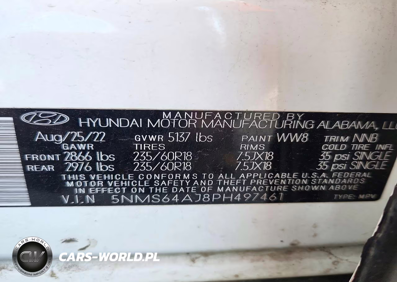 2023 Hyundai Santa Fe Xrt VIN:5NMS64AJ8PH497461 - 13