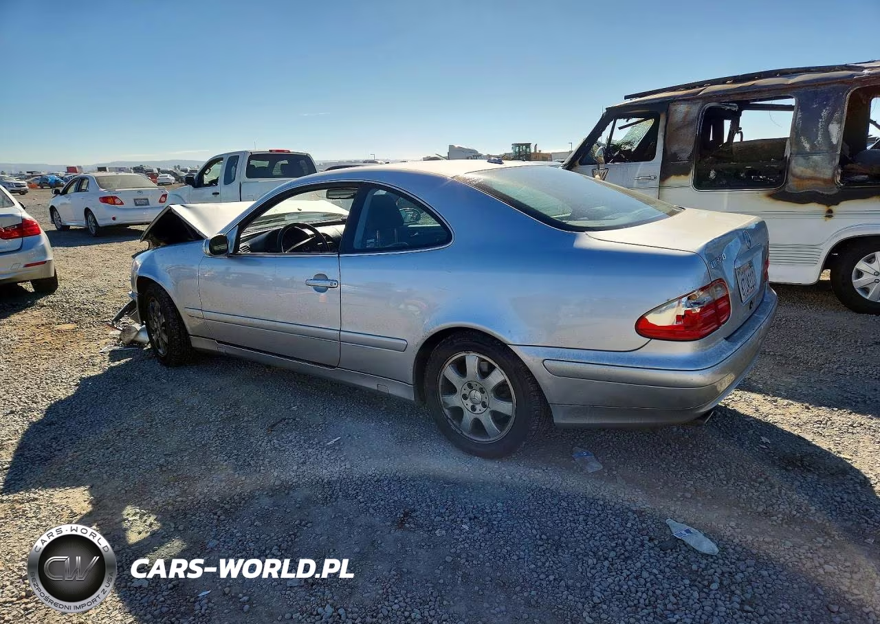 2001 Mercedes-Benz Clk 320 VIN:WDBLJ65G71F184904 - 2