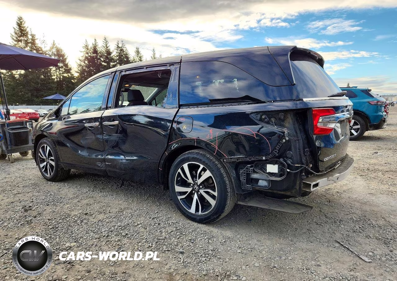2018 Honda Odyssey Elite VIN:5FNRL6H9XJB038858 - 2