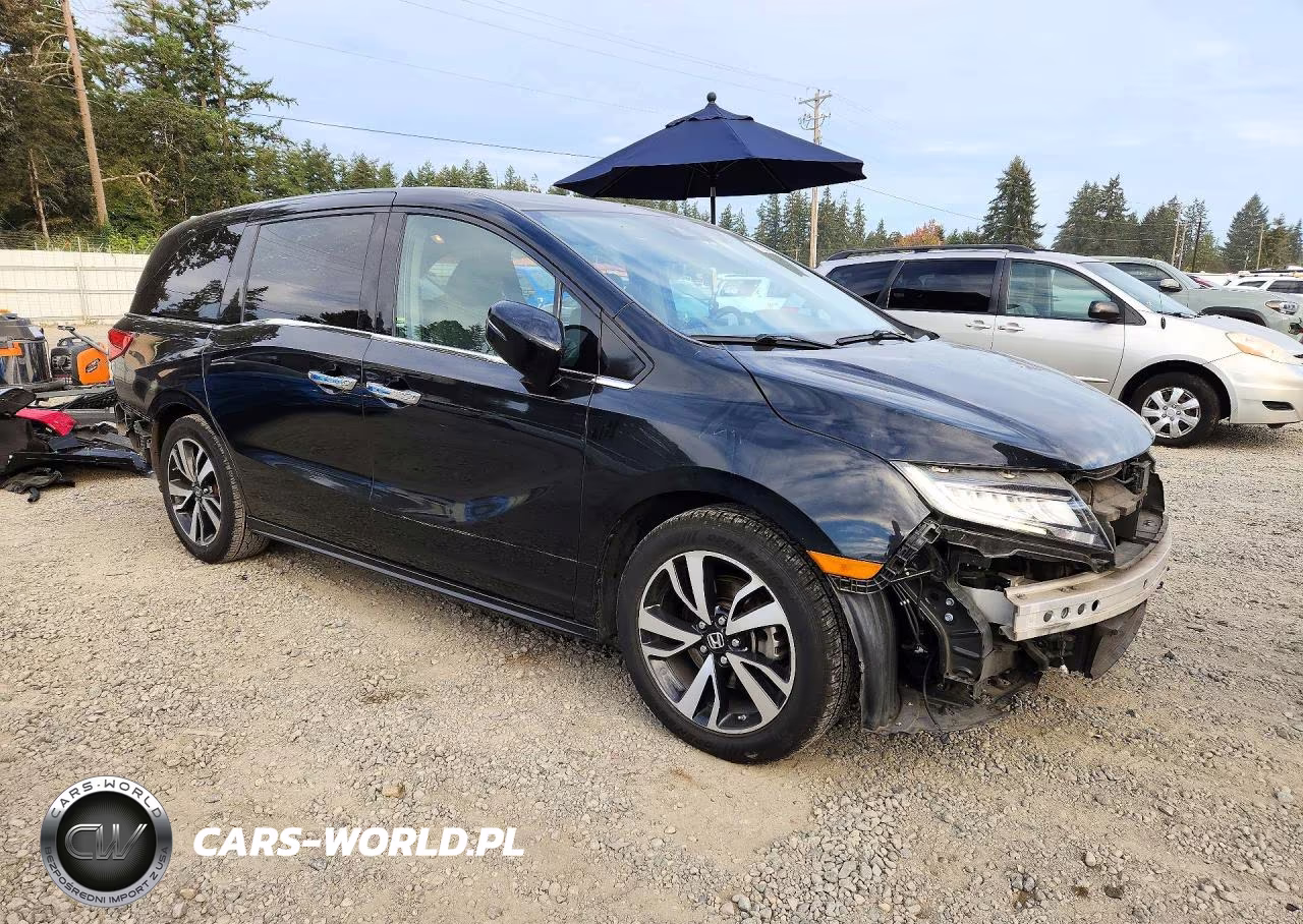 2018 Honda Odyssey Elite VIN:5FNRL6H9XJB038858 - 4